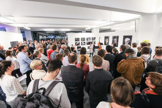 Ausstellung Engineering meets Art (Bild: Oliver Schaper): Eröffnung am 07. Mai 2019 durch Kirsten Lindner-Schwentick